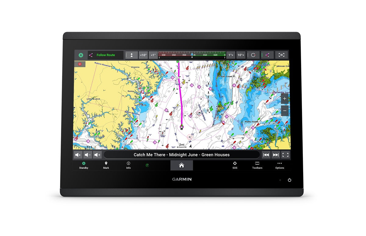 Garmin Gpsmap1623 16"" Gps Chart Plotter Worldwide Basemap