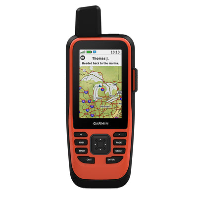 Garmin GPSMAP® 86i Handheld GPS w-inReach® & Worldwide Basemap