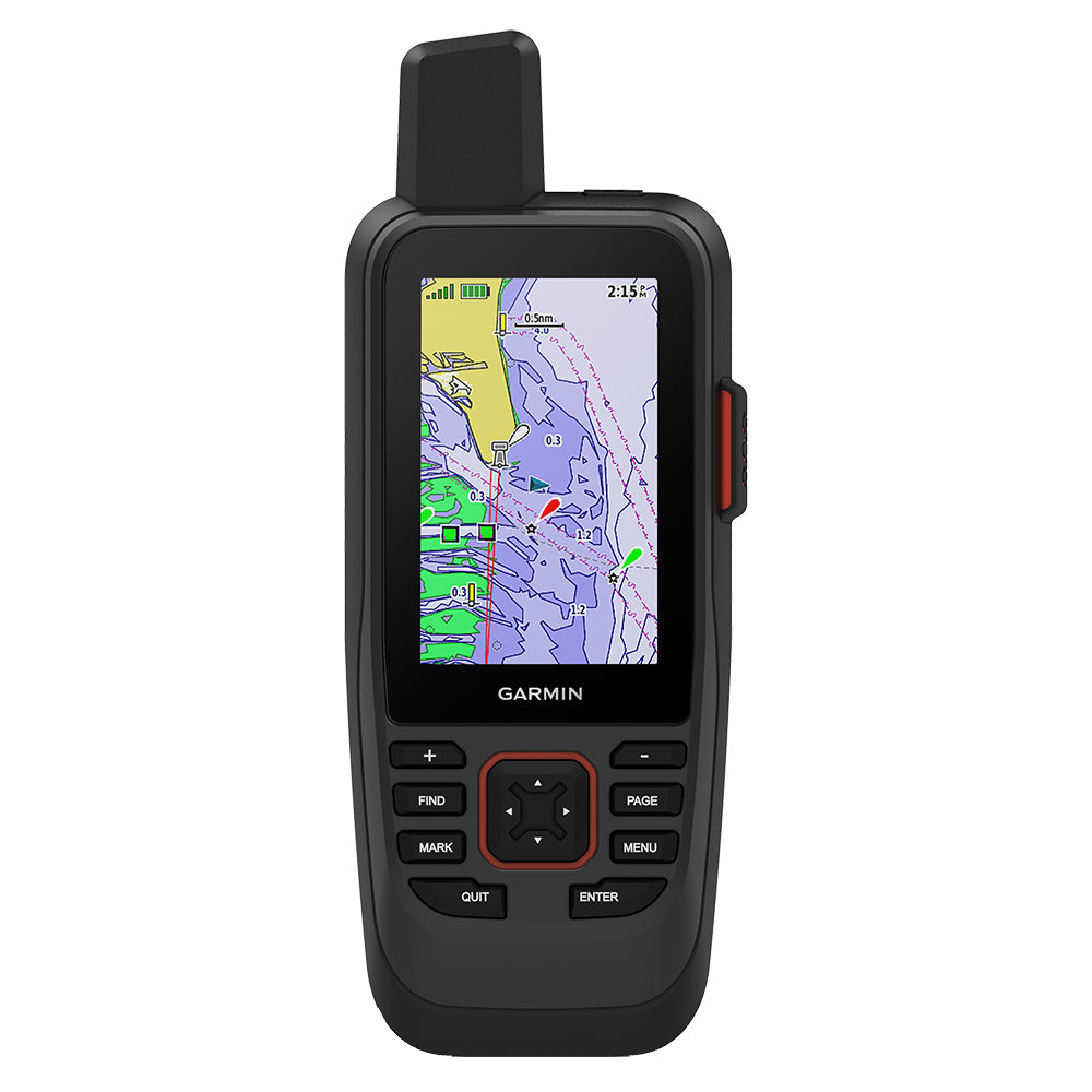 Garmin GPSMAP® 86sci Handheld w-inReach® & BlueChart® g3 Coastal Charts