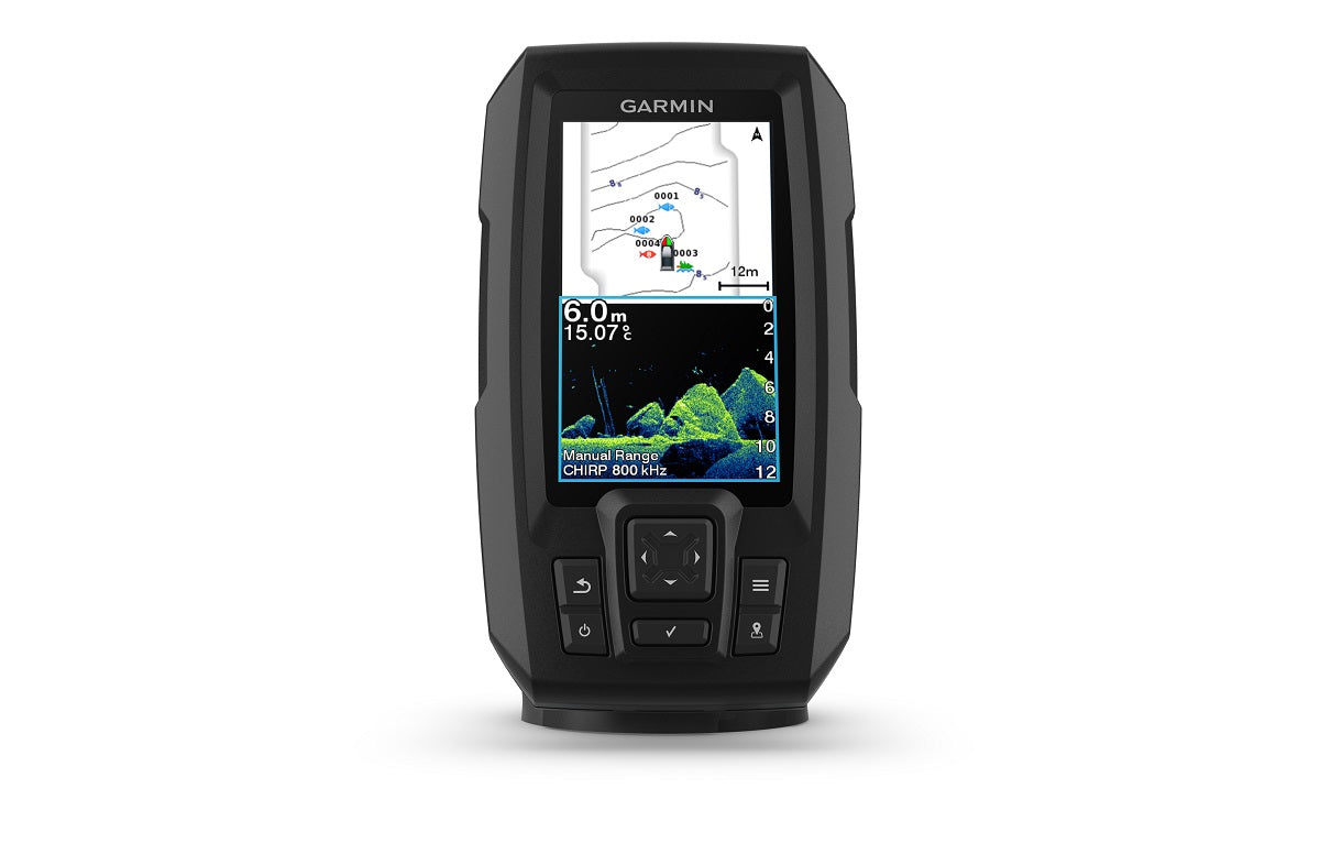 Garmin Striker Vivid 4cv 3.5"" Fishfinder Gps Track Plotter With Gt20  Not A Chart Plotter