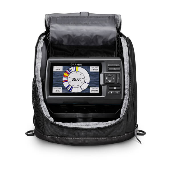 Garmin Striker Vivid 5cv 5"" Ice Fishing Bundle Not A Chart Plotter