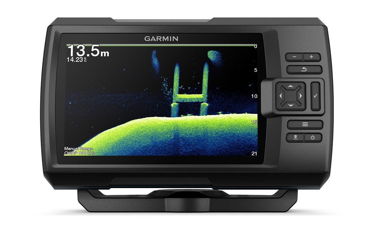 Garmin Striker Vivid 7cv 7"" Fishfinder Gps Track Plotter With Gt20  Not A Chart Plotter